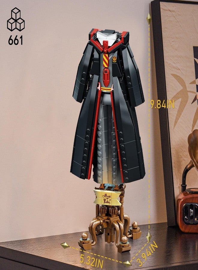 Vziimo Magic Robe Building Set, MOC Hary Robe Model Kit, Creative Home Office Decor Toy Gift for Teens Adults 14+ (661PCS) - Image 3